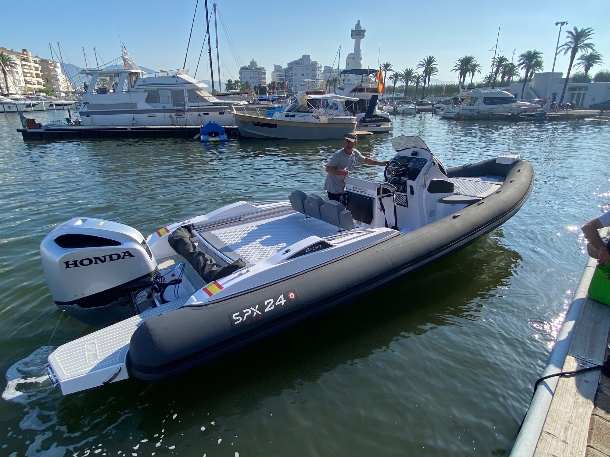 SPX RIB 24 Sport + Honda 250HP